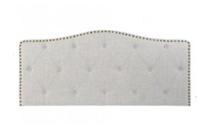 Tête de lit Maison du Monde classique capitonnée polyester beige L146cm